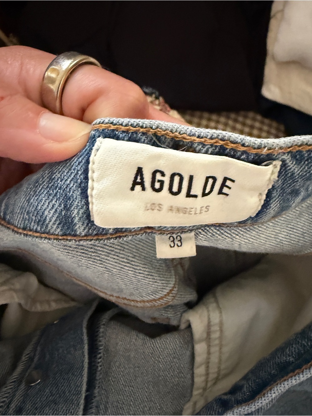Agolde Riley High Rise Crop Jeans - Picture 11 of 11